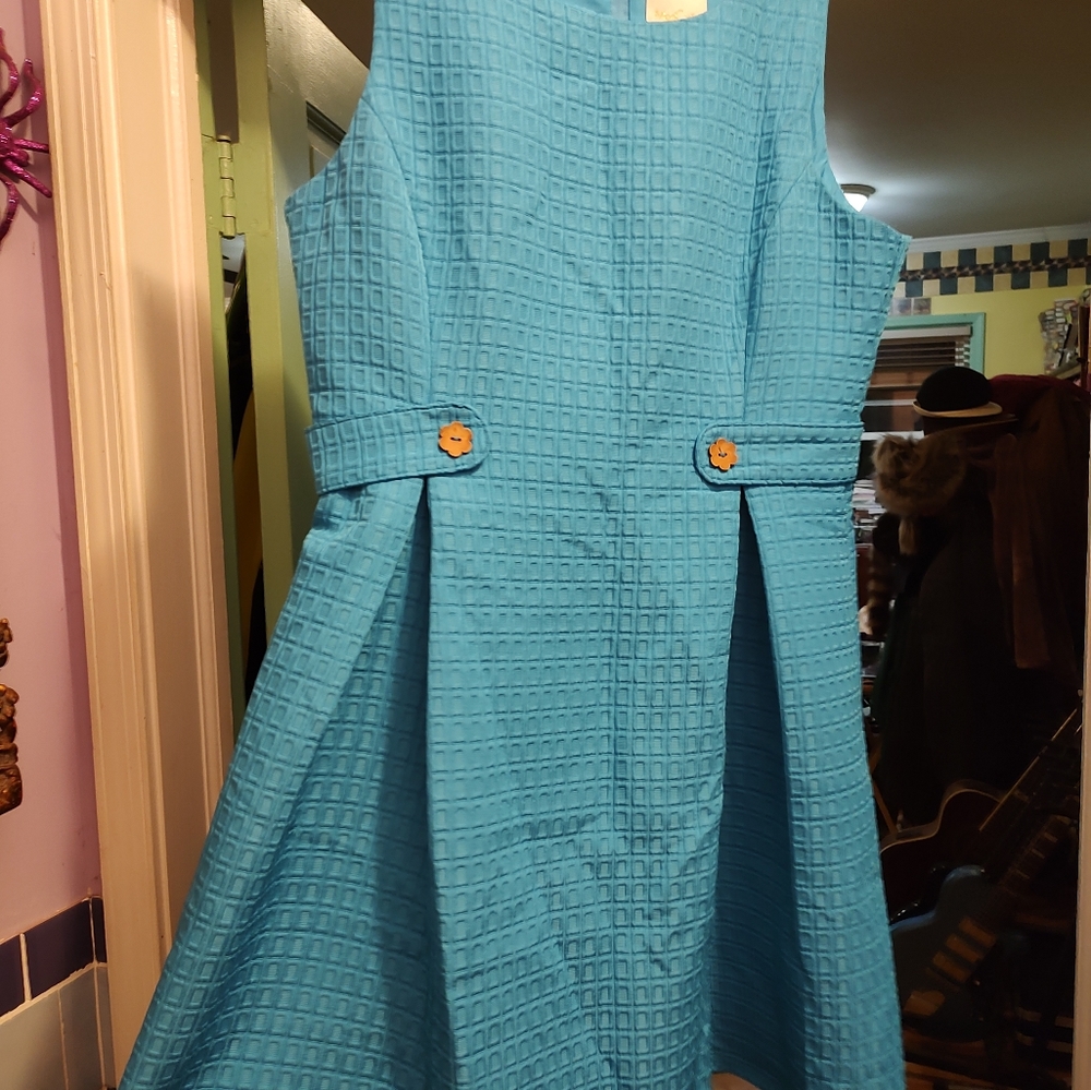 Retro-Style A-Line ModCloth Dress XL